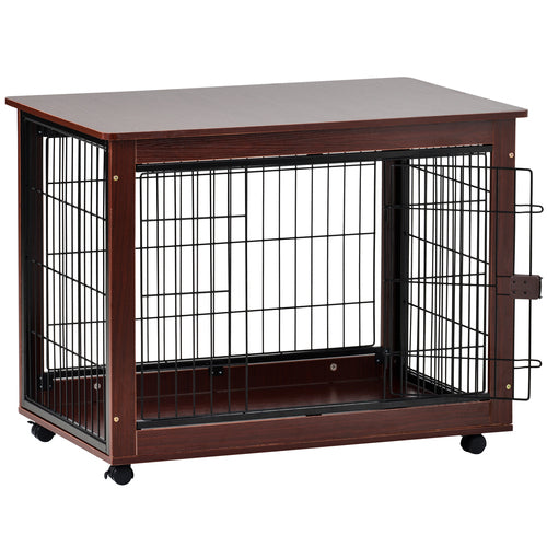 39¡± Length Furniture Style Pet Dog Crate Cage End Table